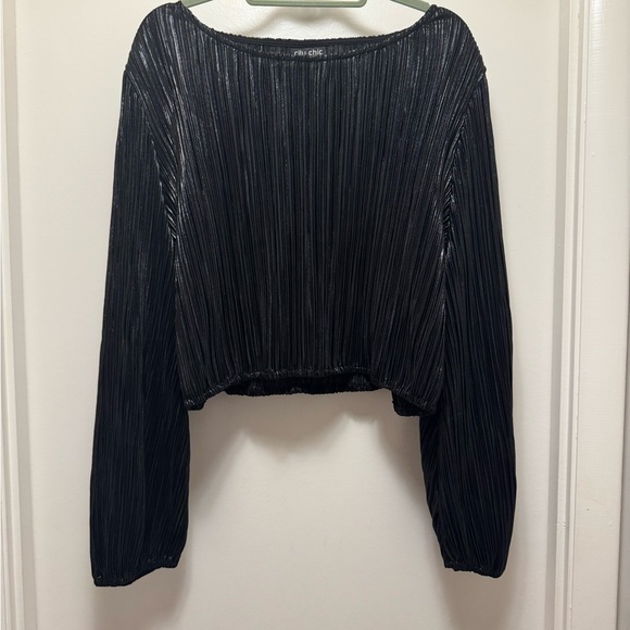 City Chic Tops - City Chic Black Women's Top
